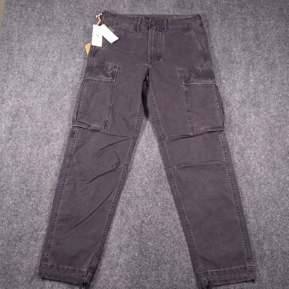 NWT Double RL RRL Ralph Lauren Surplus Cargo Pant Mens 32x30* Military READ